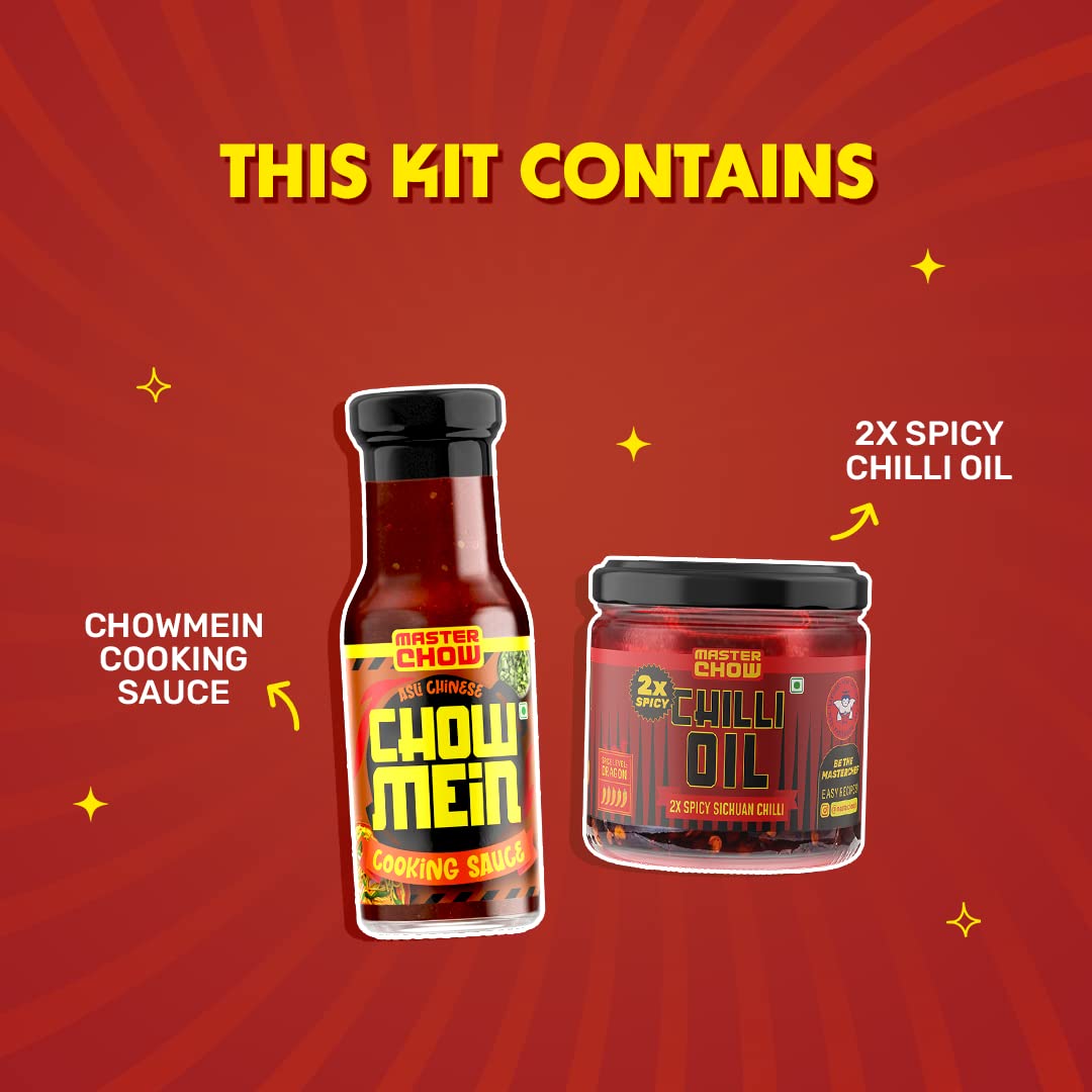 MasterChow Chilli Chow Flavor: Chowmein Sauce with 2x Spicy Chilli Oil – view 5