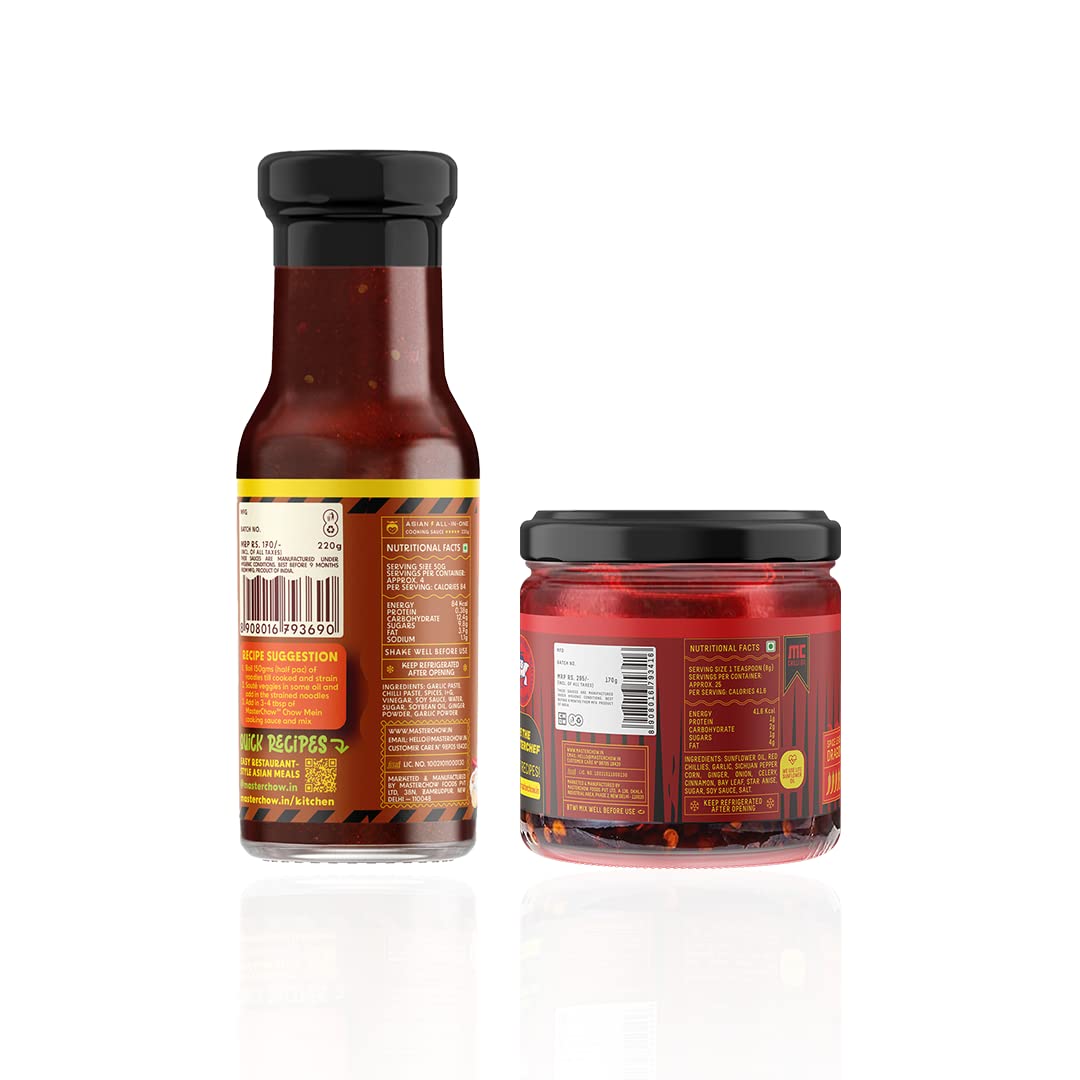 MasterChow Chilli Chow Flavor: Chowmein Sauce with 2x Spicy Chilli Oil – view 7