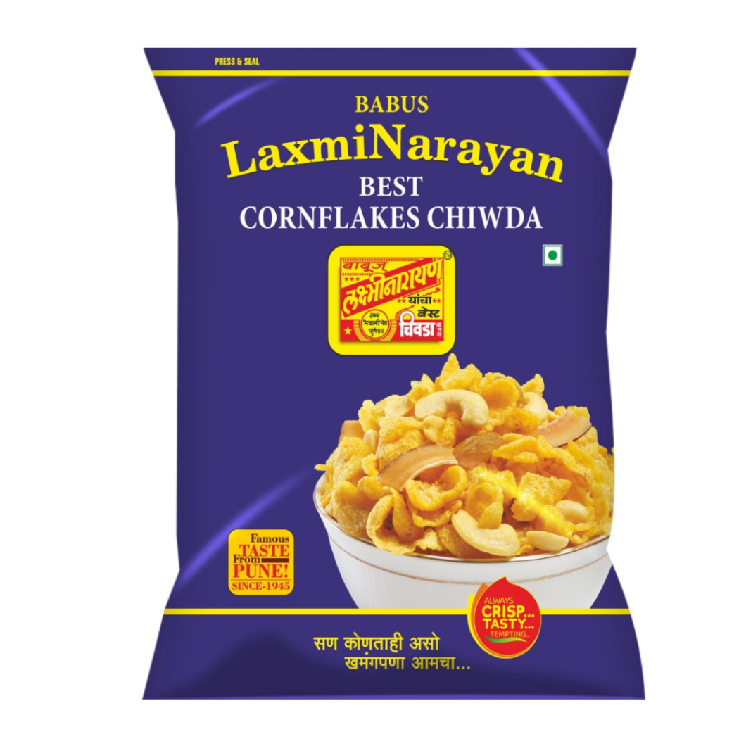 Babus Laxminarayan 500 g cornflakes chiwda single pack