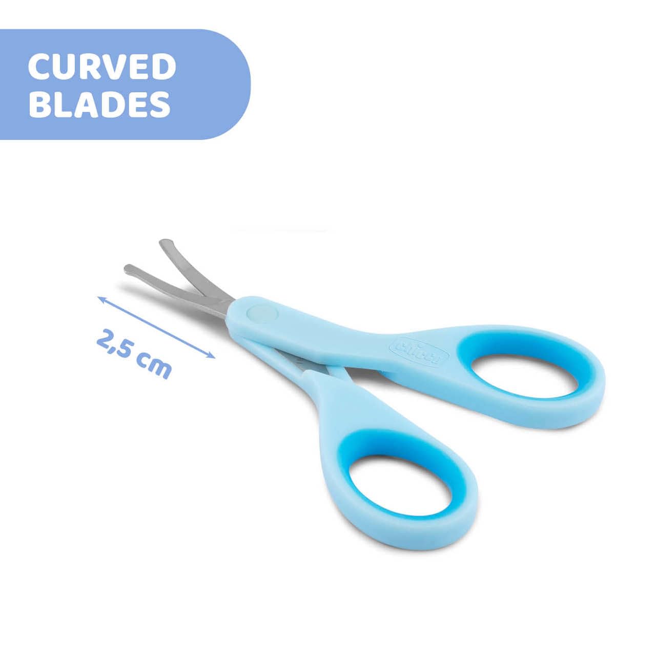 Chicco Baby Nail Scissor (Blue) – view 3