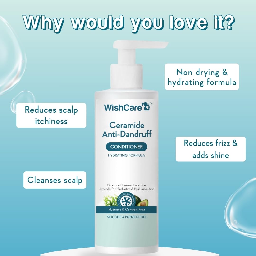 WishCare Ceramide Anti Dandruff Conditioner – view 3