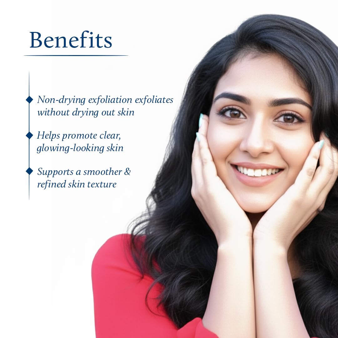 Blue Nectar Face Scrub for Glowing Skin with Kumkumadi Tailam – view 5
