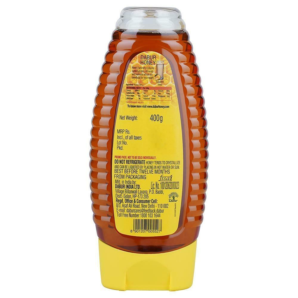 Dabur Honey Squeezy 400 G (Buy 1 Get 1) – view 4