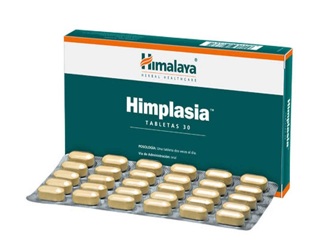 Himalaya Himplasia Tablets 30 count box packaging front