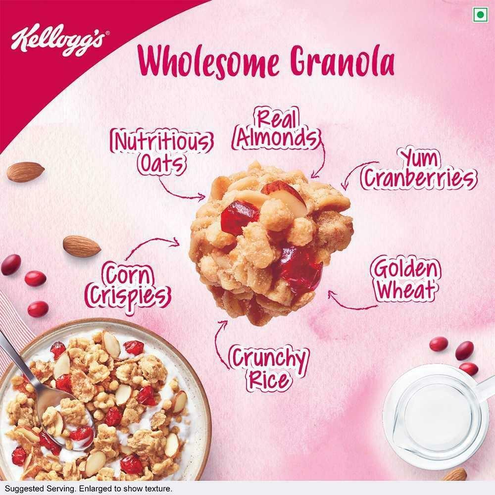 Kellogg's Almonds & Cranberries Crunchy Granola 460 G – view 4