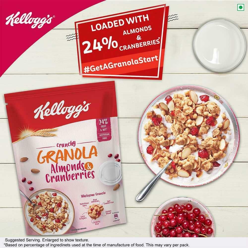 Kellogg's Almonds & Cranberries Crunchy Granola 460 G – view 5