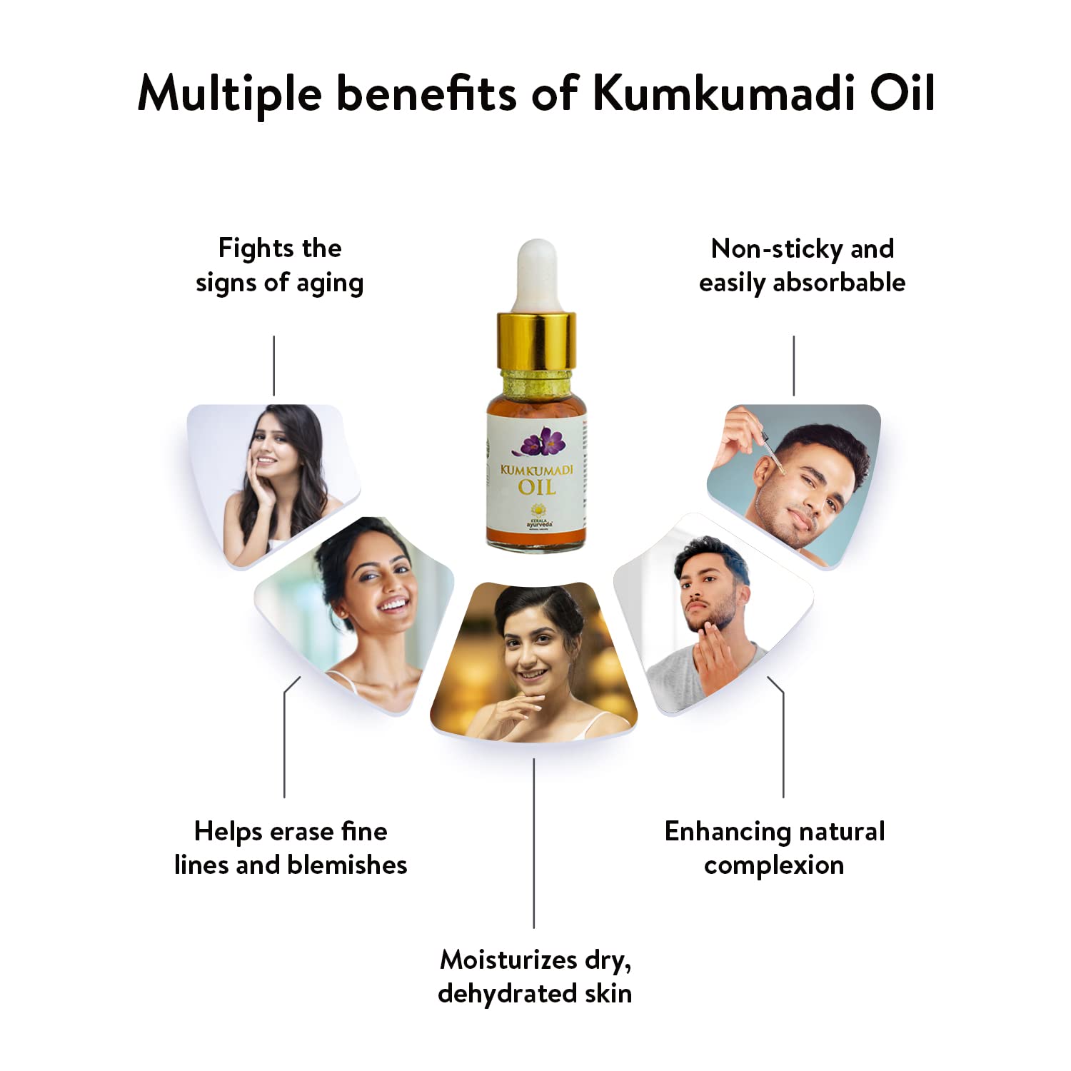 Kerala Ayurveda Kumkumadi Oil 10 ml – view 3