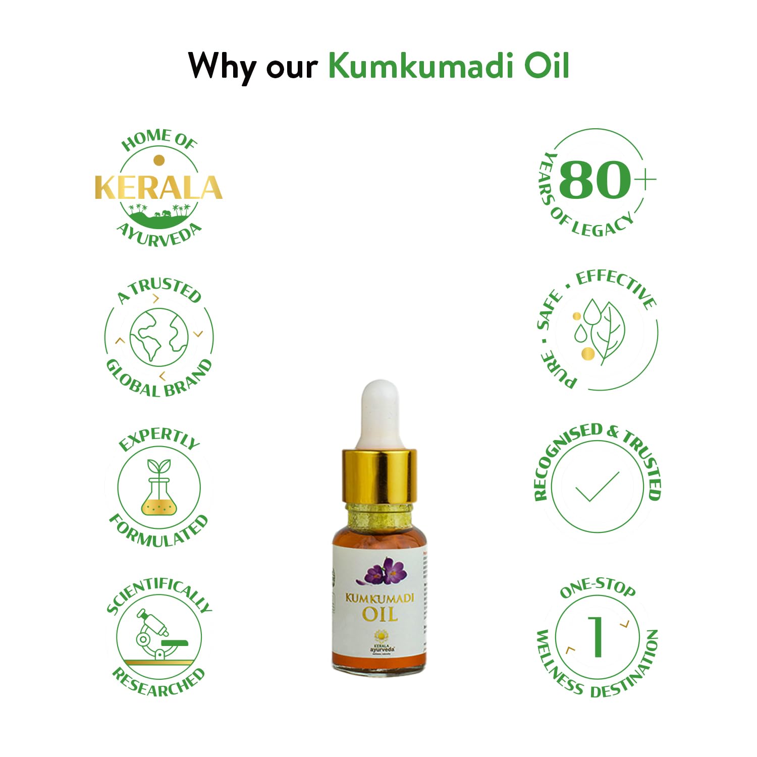 Kerala Ayurveda Kumkumadi Oil 10 ml – view 5