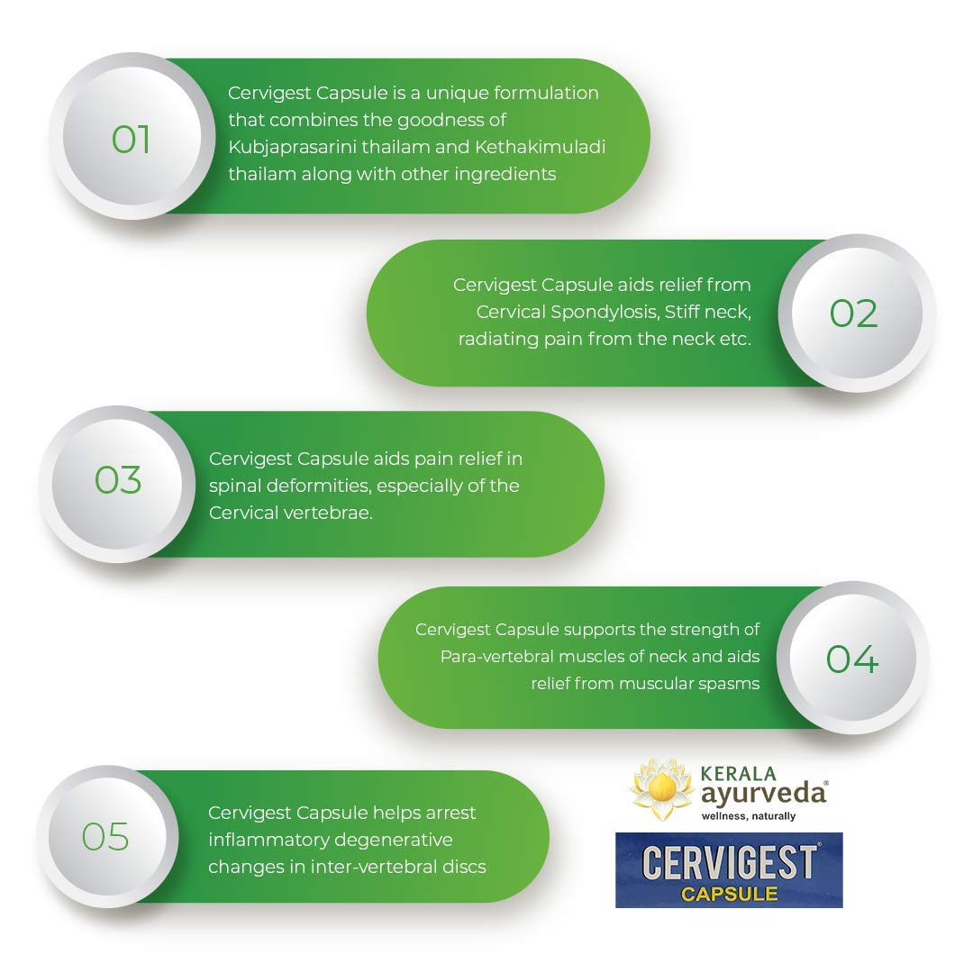 Kerala Ayurveda Cervigest Capsule- 100 Count – view 6