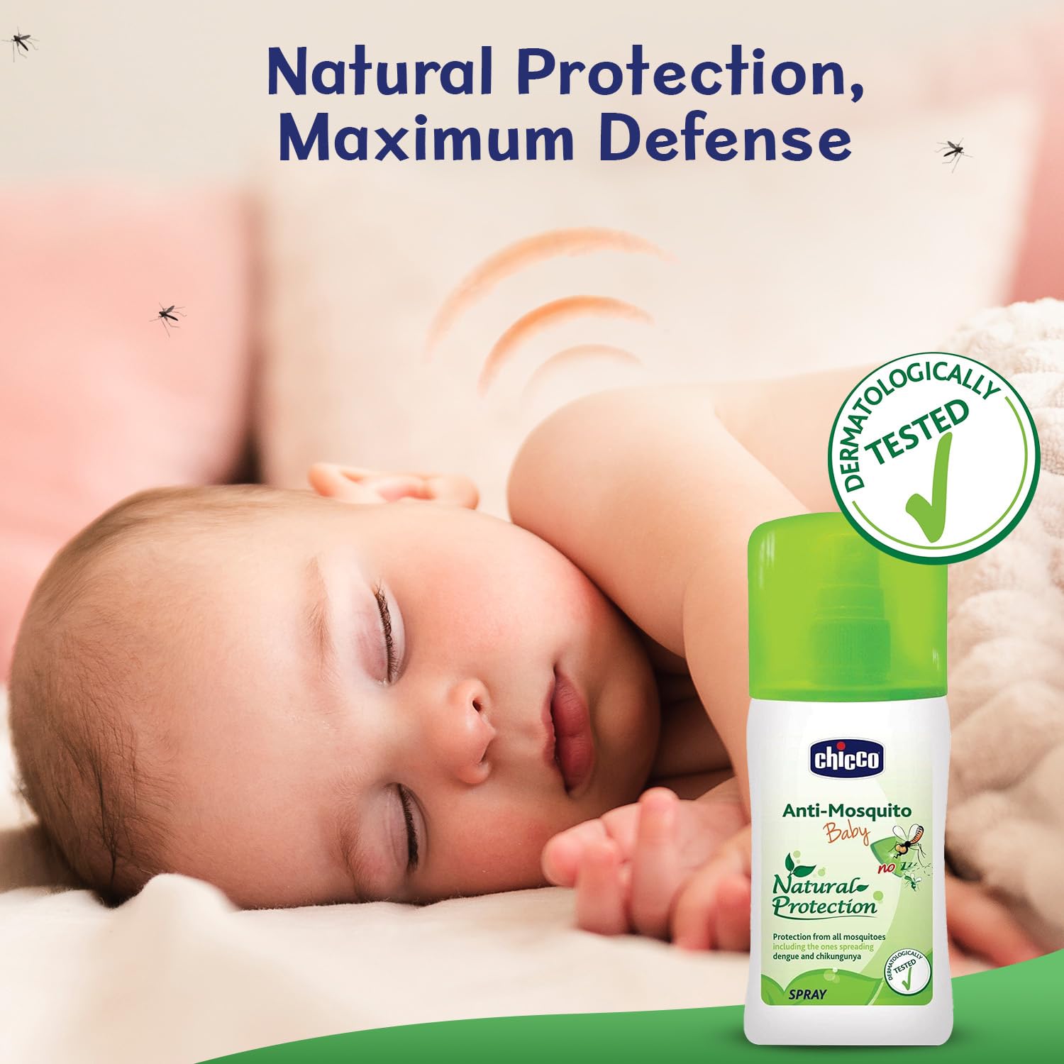 Chicco Anti-Mosquito Spray for Babies, 100ml – view 2