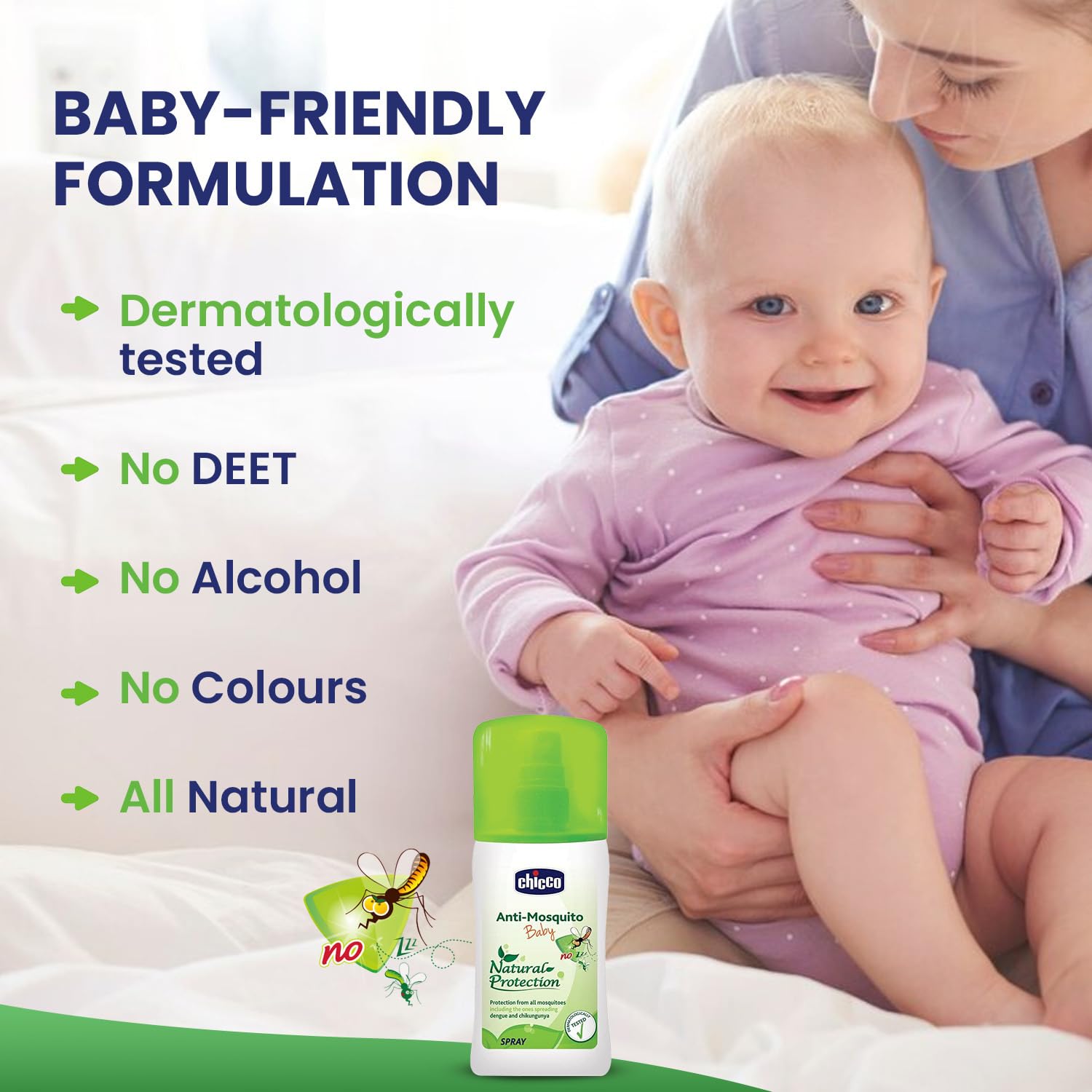 Chicco Anti-Mosquito Spray for Babies, 100ml – view 6
