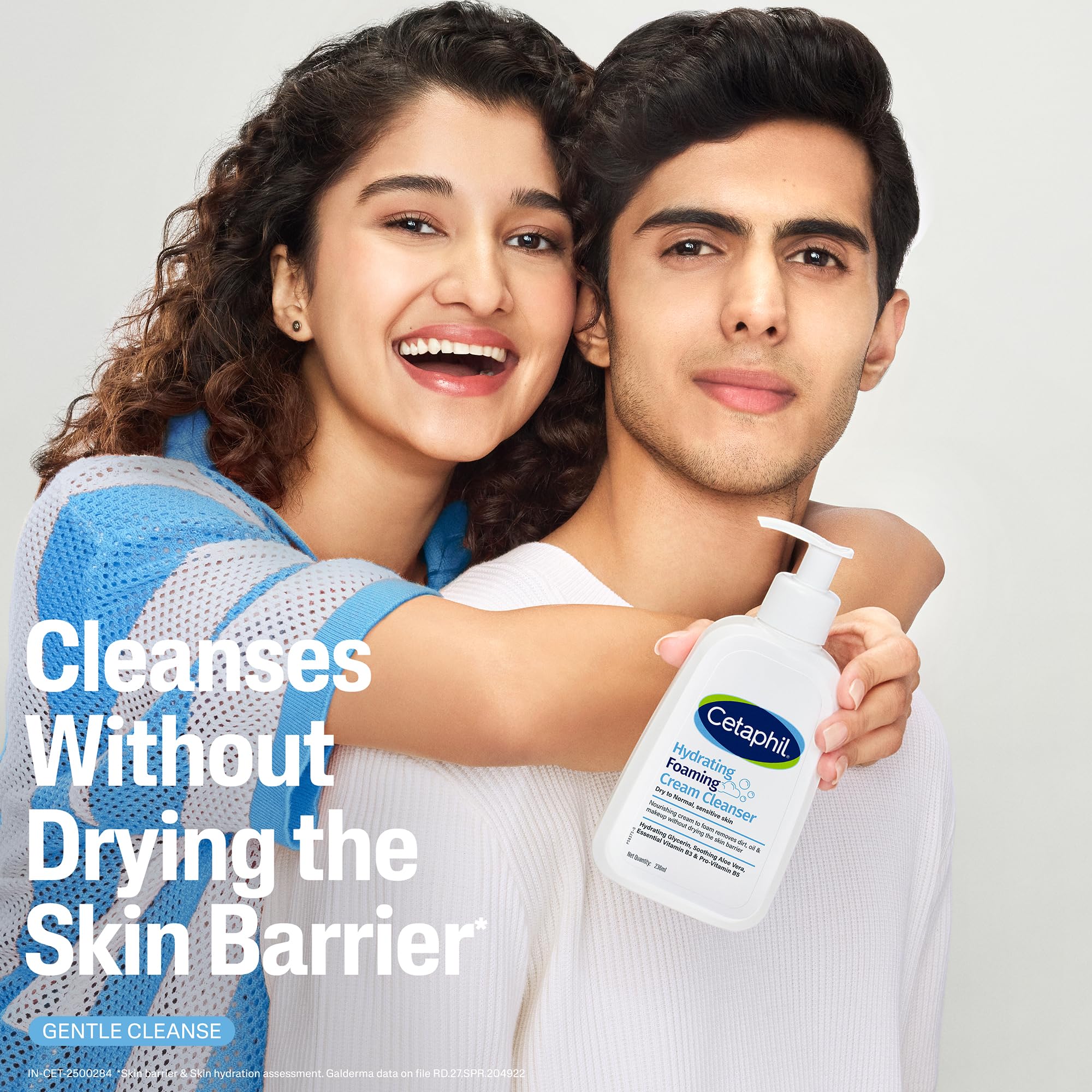 Cetaphil Hydrating foaming Face Wash, Cream to Foam Cleanser 236ml – view 5