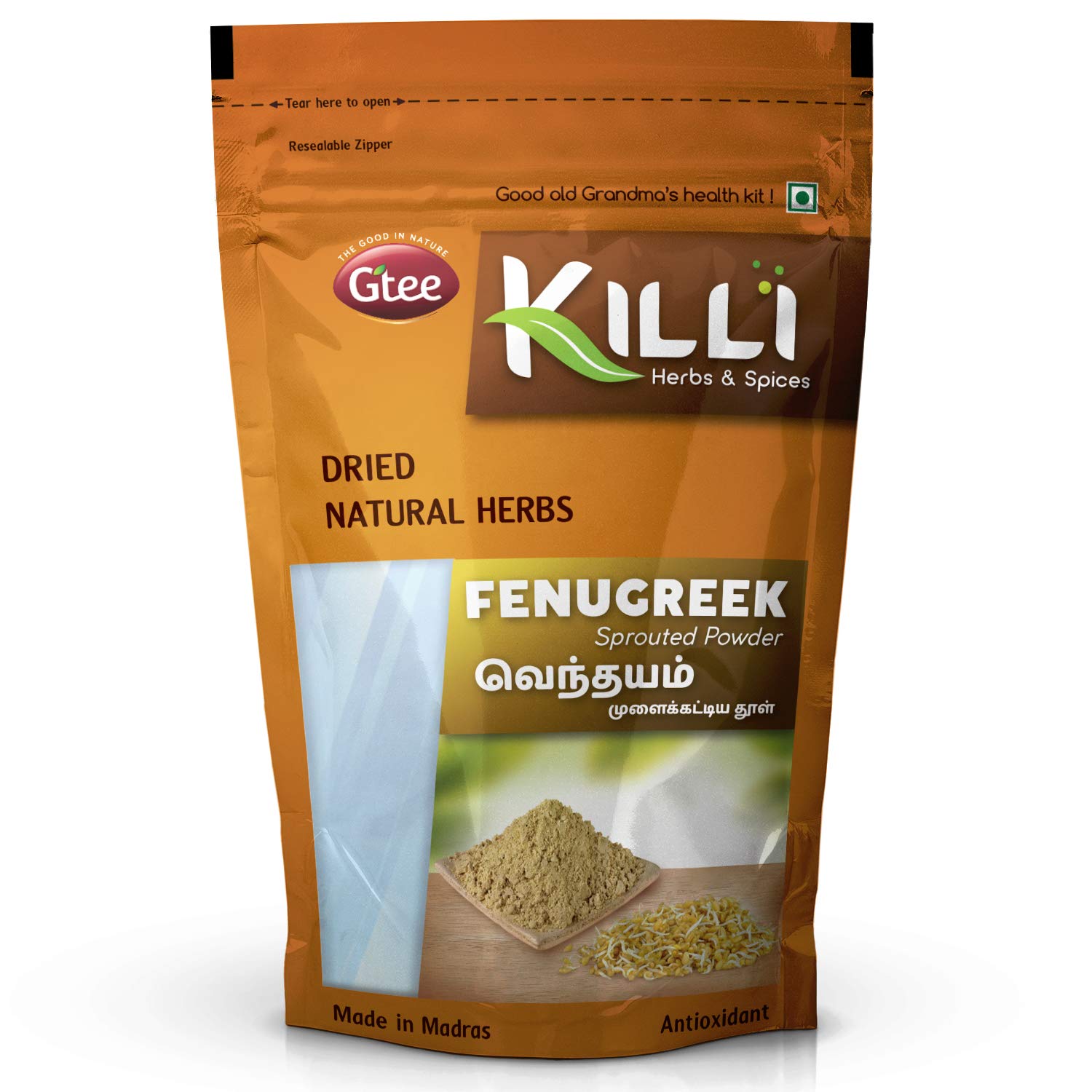 KILLI Sprouted Fenugreek – view 2