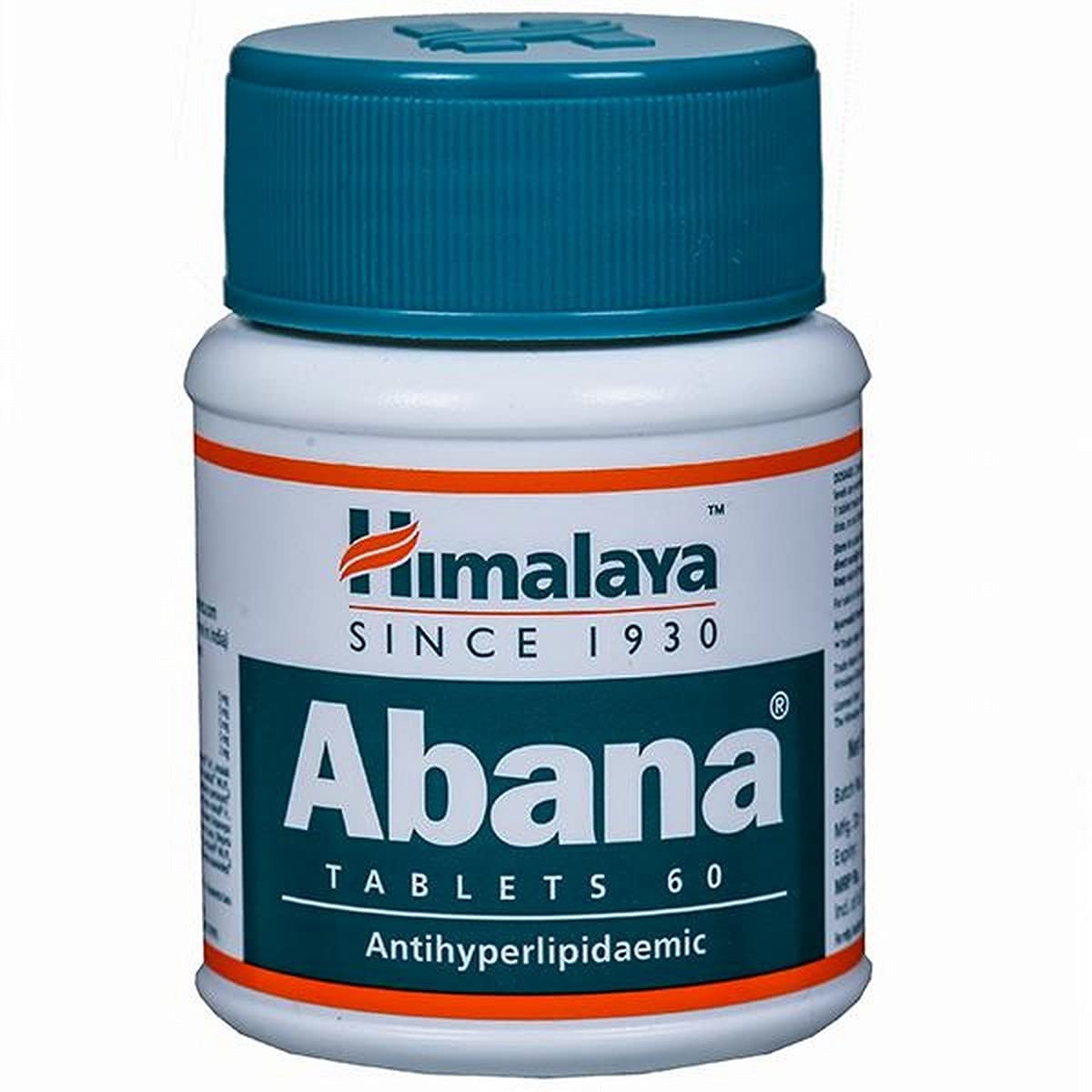 Front view of Himalaya Abana 60-tablet bottle pack