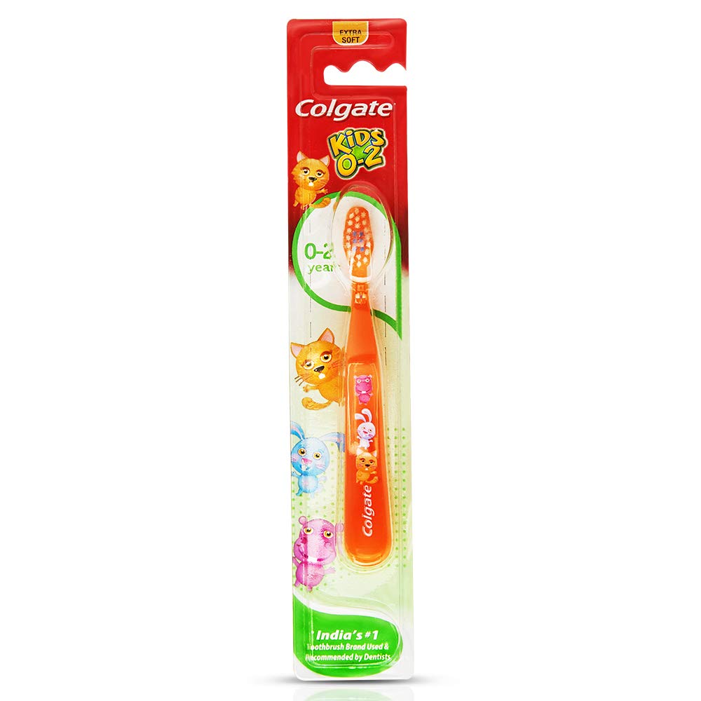 Colgate baby toothbrush with extra soft bristles, 1 piece