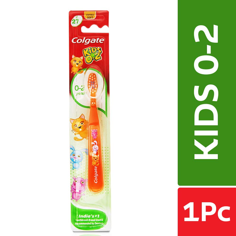 Colgate Kids 0-2 Years manual Toothbrush,Multicolor, 1 Piece – view 2