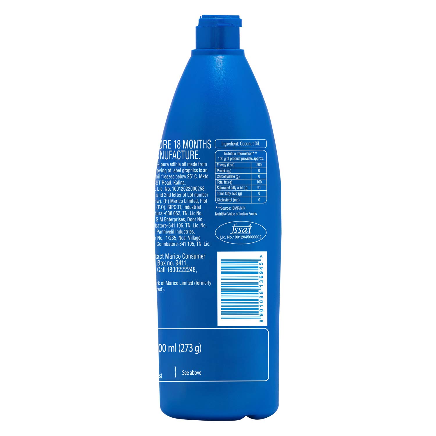 Parachute Coconut Oil 300 ml - Bottle – view 7