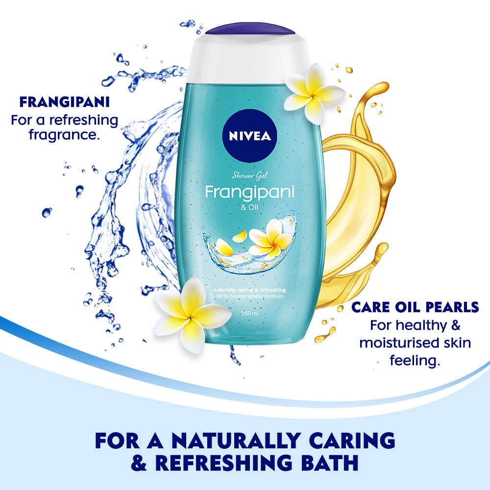 NIVEA Frangipani & Oil 250ml Body Wash – view 3