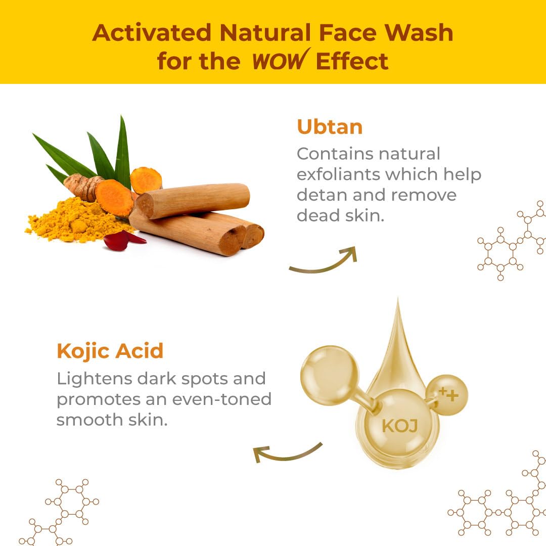 WOW Skin Science Ubtan Cleansing Face Wash – view 4