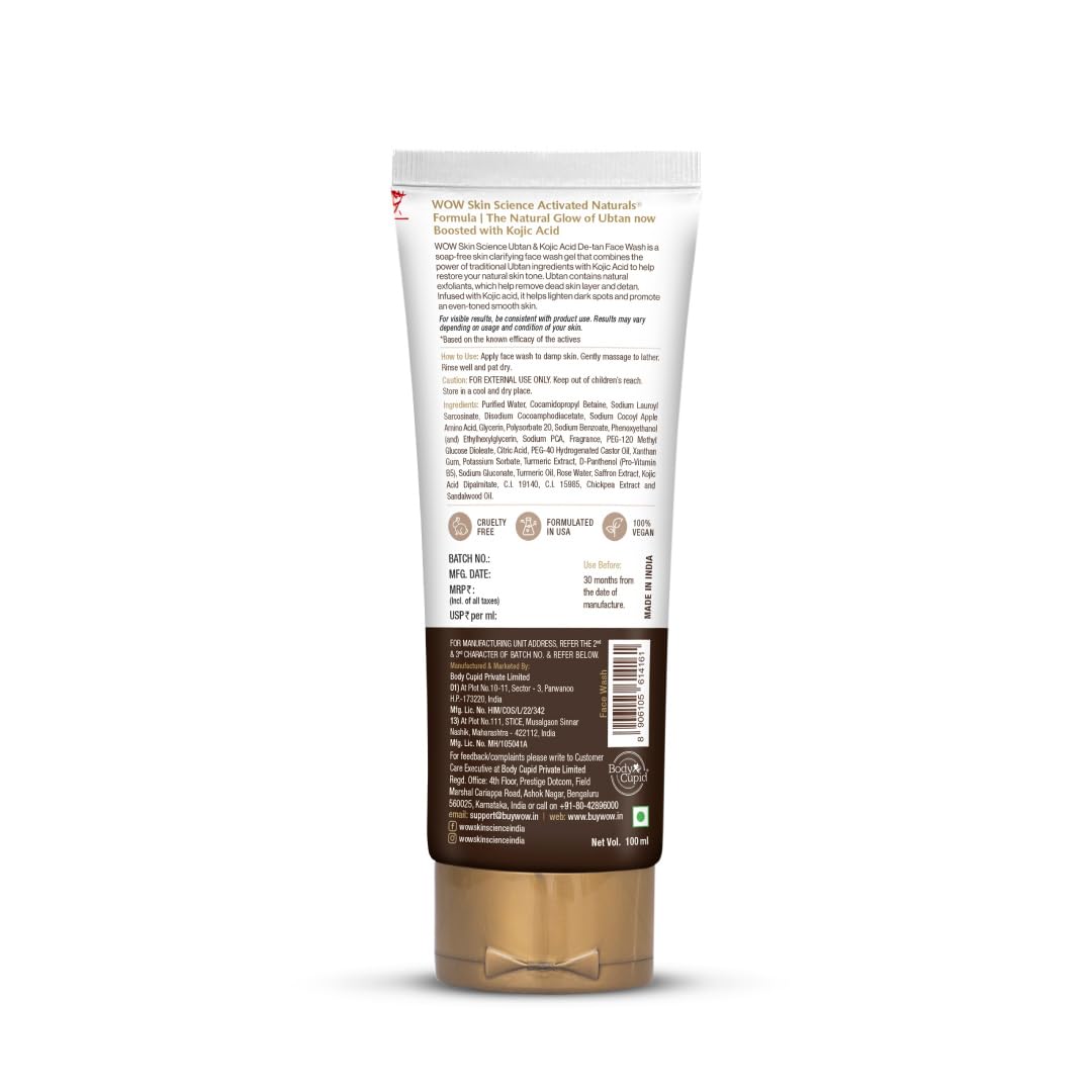 WOW Skin Science Ubtan Cleansing Face Wash – view 8