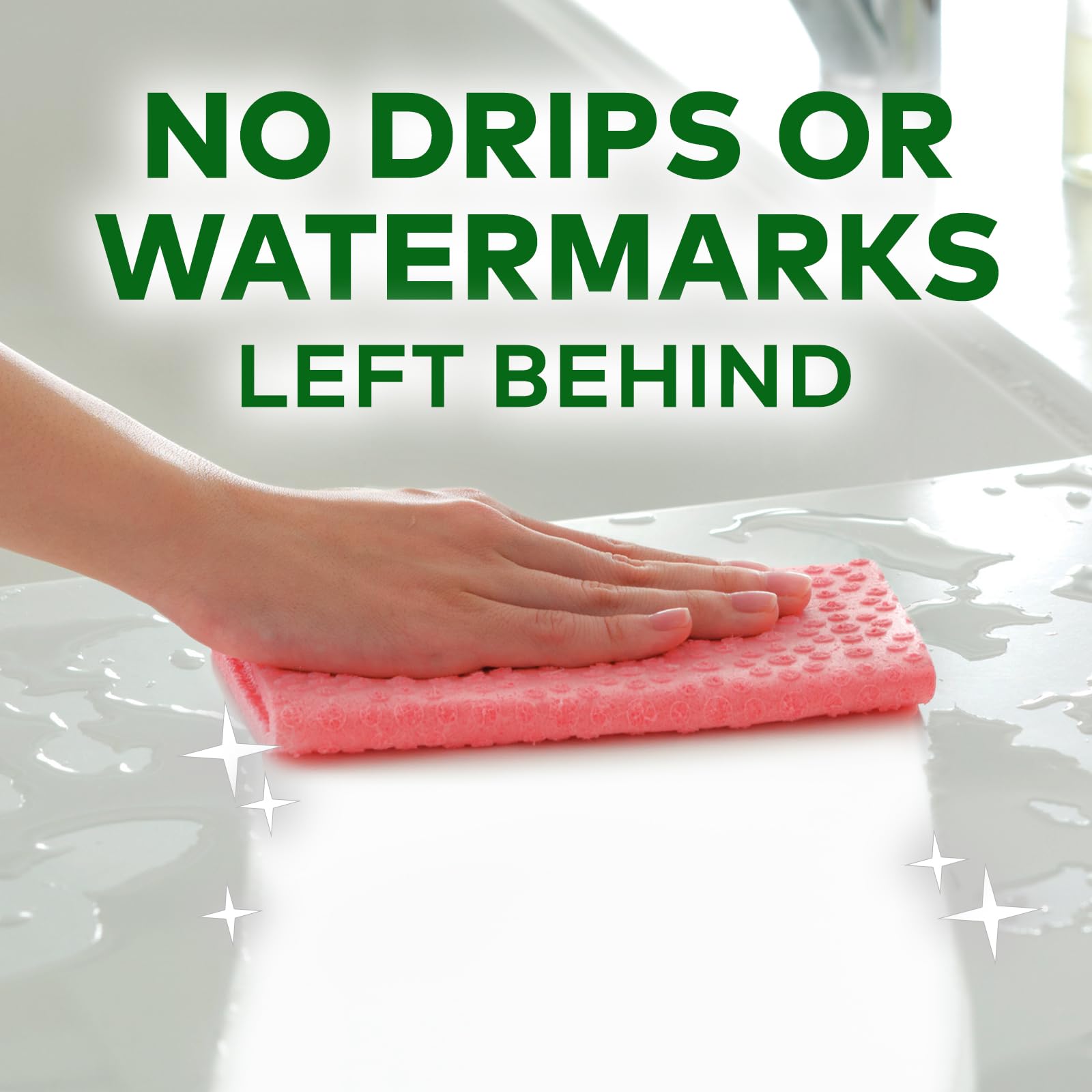 Scotch-Brite Sponge Wipes- Reusable, Kitchen and House Cleaning- Easy to use, Cleans any mess in a swipe, Absorbs water its own 10x weight, Multi- color, Biodegradable (pack of 10) – view 6