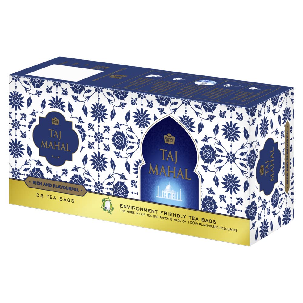 Taj Mahal Brooke Bond, 25 Tea Bags, 25 Grams, Vegetarian – view 4