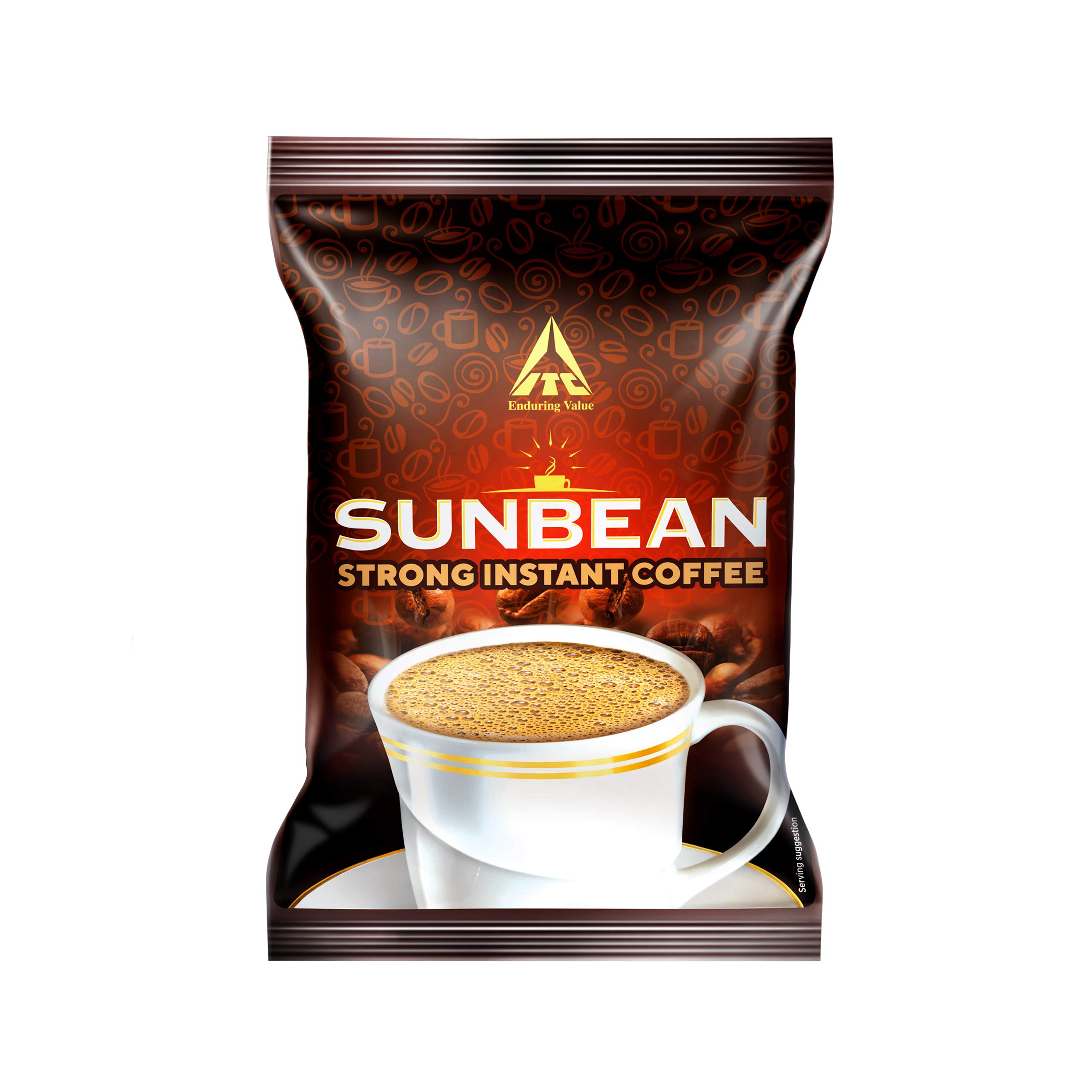 Sunbean roasted instant coffee powder 500 g pouch front pack