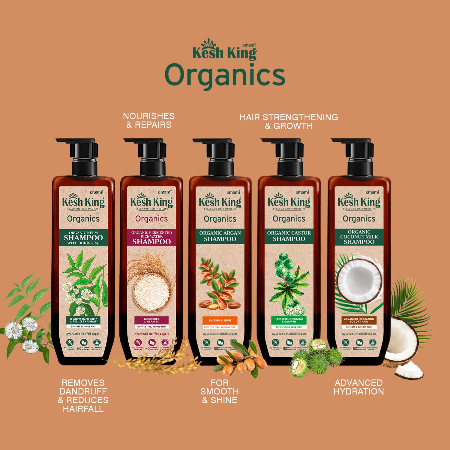 Kesh King Organics - Organic Argan Shampoo – view 9