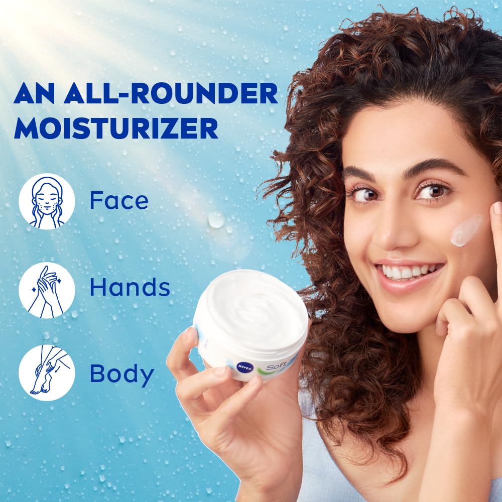 NIVEA Soft Light Moisturizer 300ml + 100 ml – view 6
