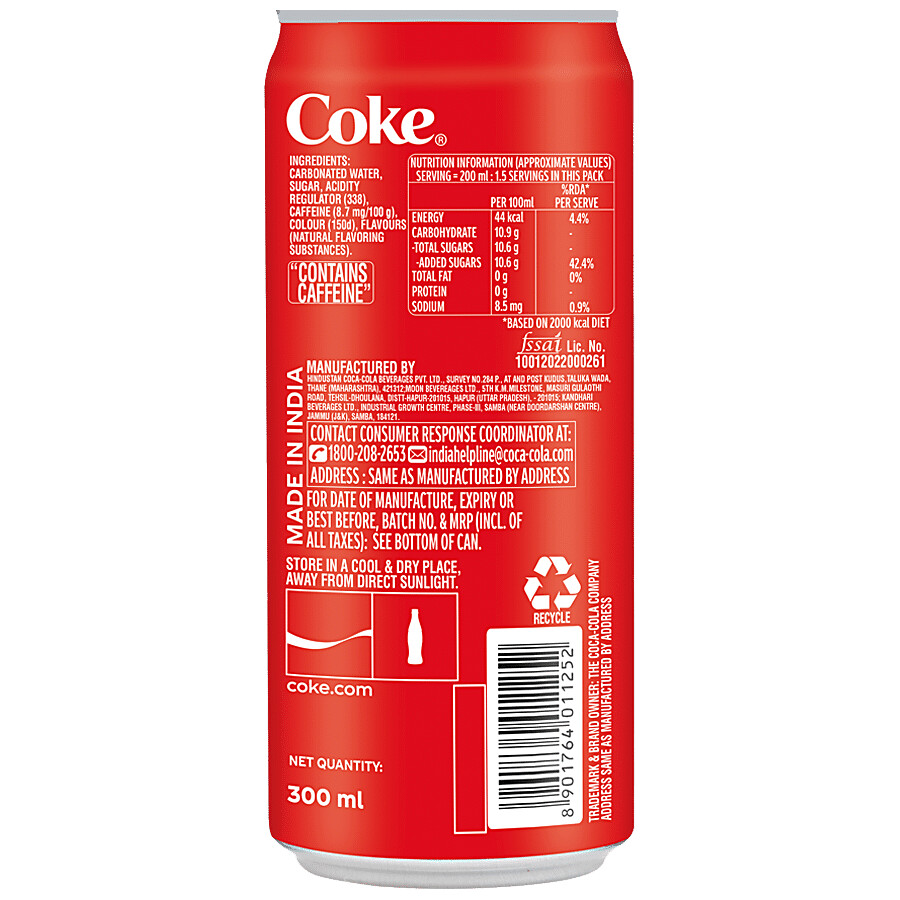 Coca Cola Original Taste Soft Drink 300 ml – view 2
