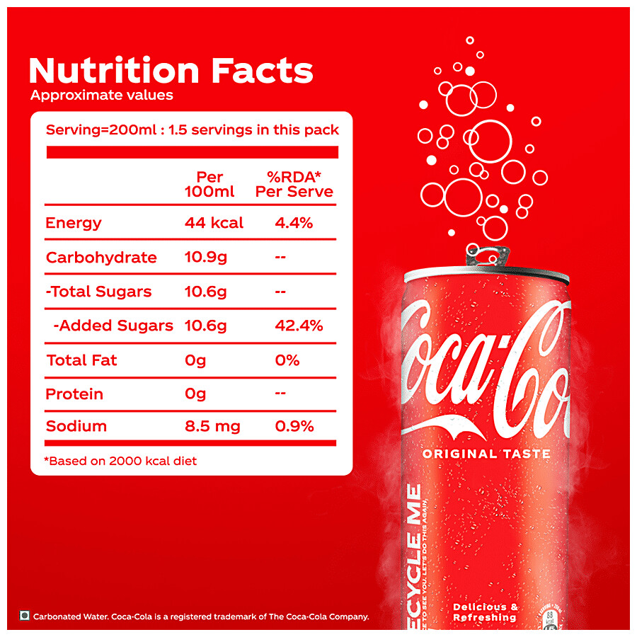 Coca Cola Original Taste Soft Drink 300 ml – view 5
