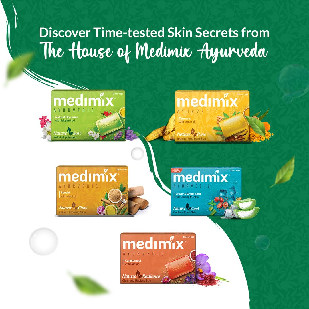 Medimix Ayurvedic Classic 18 Herbs Bathing Soap 125g (Buy 4 Get 1 EXTRA Combo Pack) – view 6