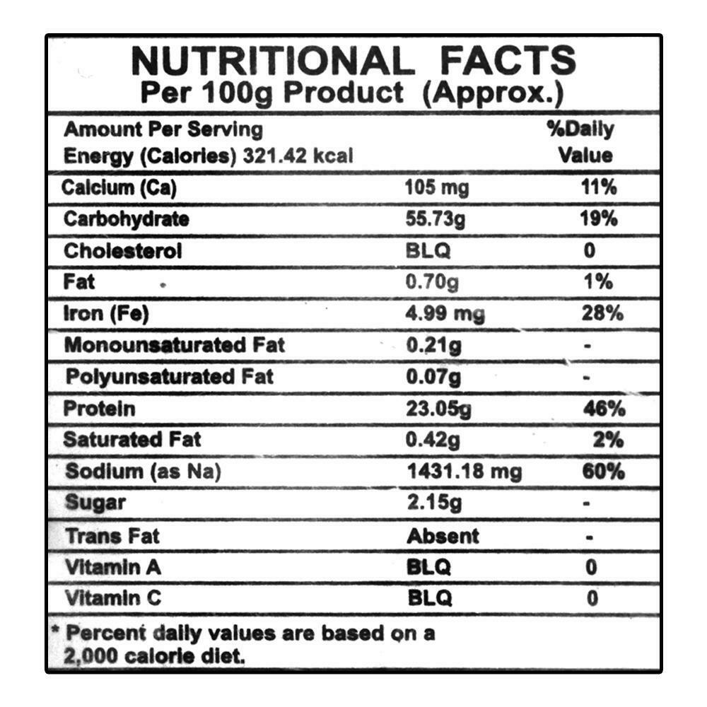 Lijjat Garlic Papad 200g Pack – view 3