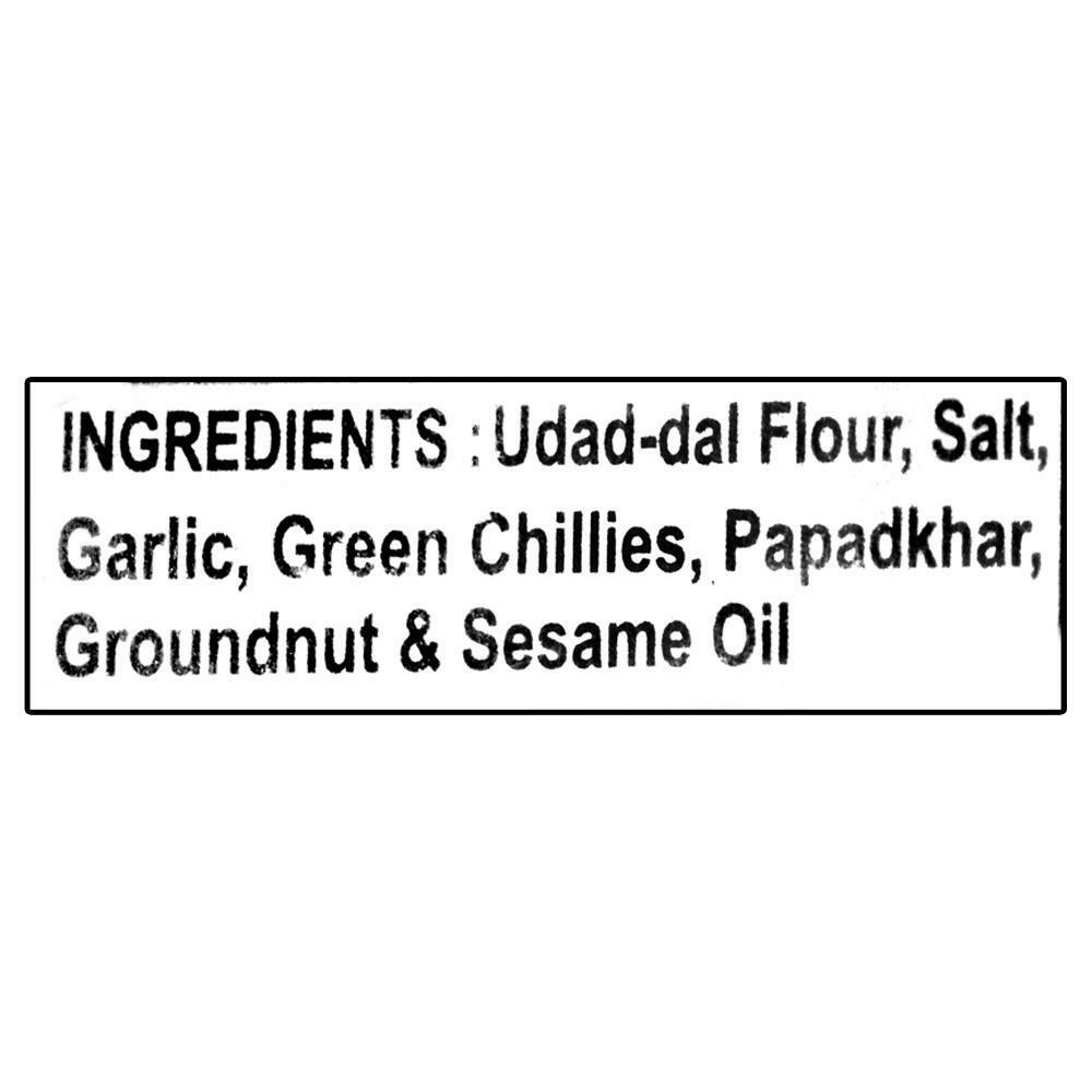 Lijjat Garlic Papad 200g Pack – view 4