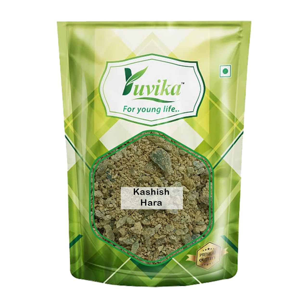 Yuvika Kashish Hara Kashish Bhasma whole form 100 gram bag