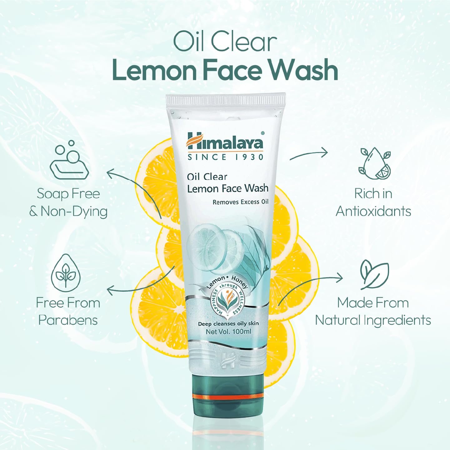 Himalaya Oil Clear Lemon Face Wash, 150ml – view 3