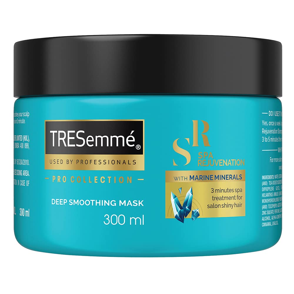 TRESemmé Spa Rejevenation hair mask jar for smooth manageable hair