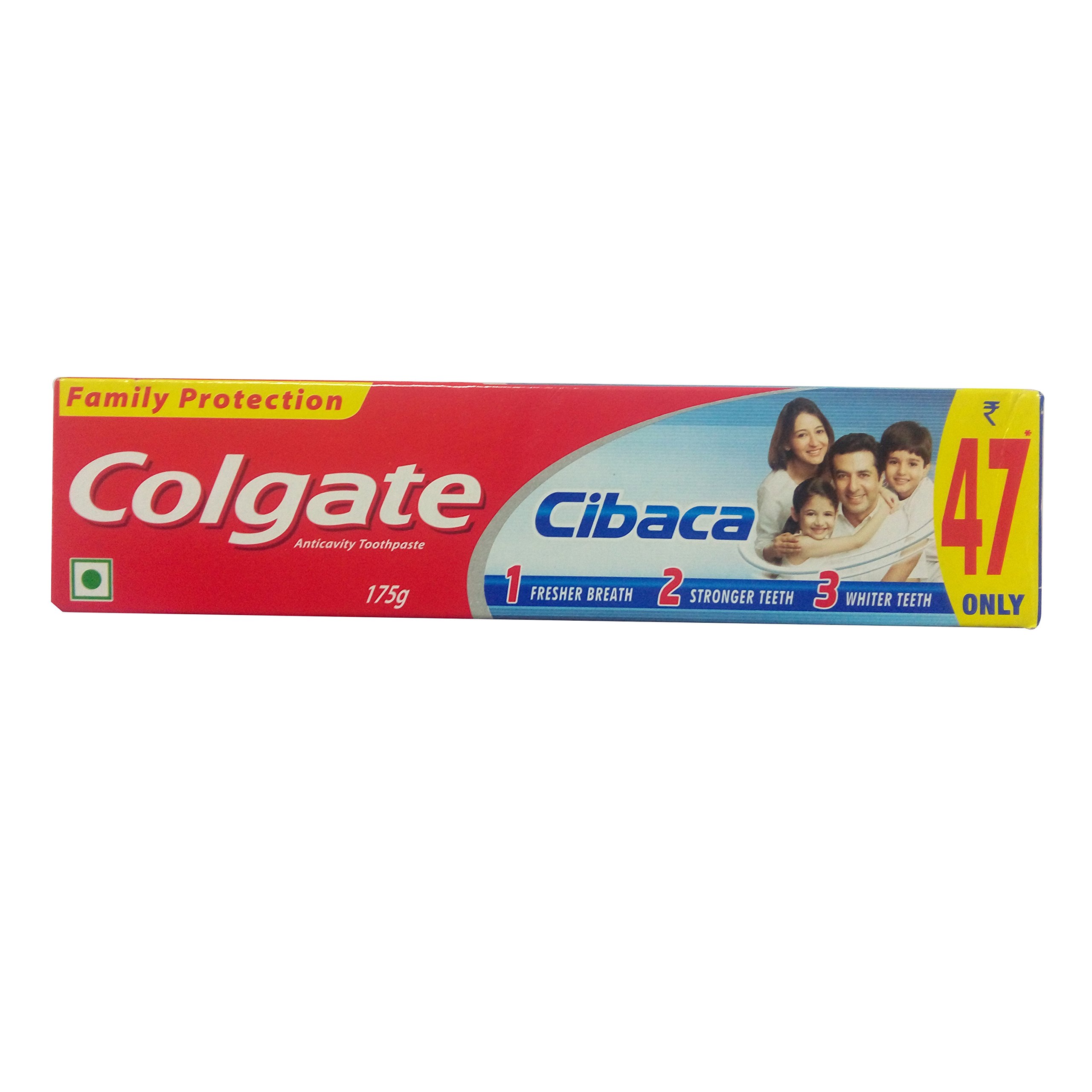 Colgate Cibaca toothpaste tubes in pack of 3