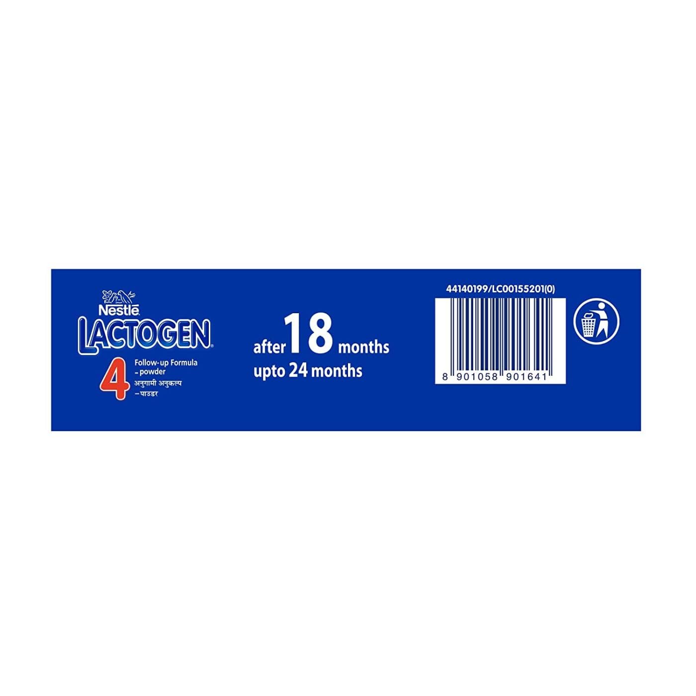 Lactogen Nestlé Lactogen 4 Follow-Up Formula Powder - After 18 Months Upto 24 Months, Stage 4, 400G Bag-In-Box Pack, Infant – view 9