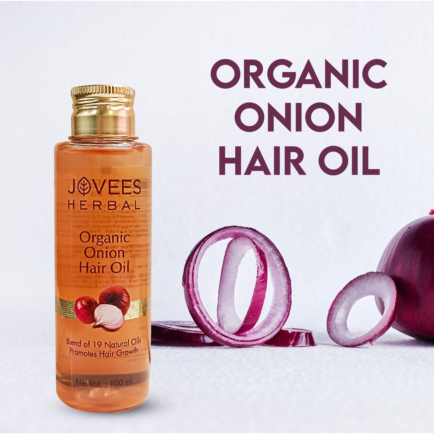 Organic Onion Hair Oil- 100ml – view 3