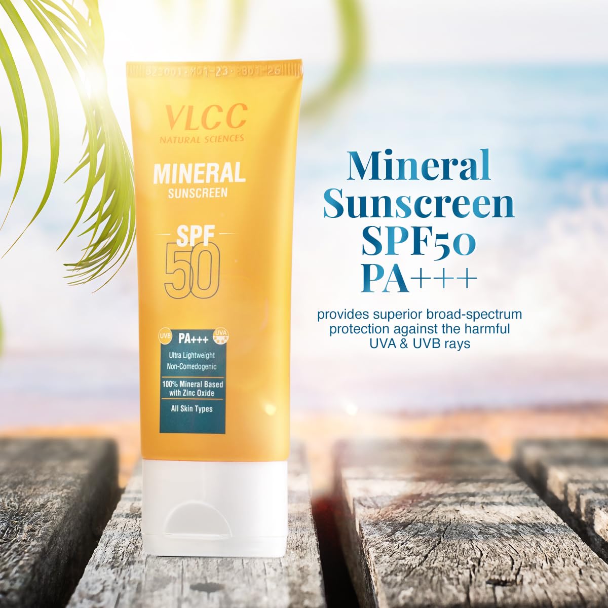 VLCC Mineral Sunscreen SPF 50 PA+++ - 50g – view 3
