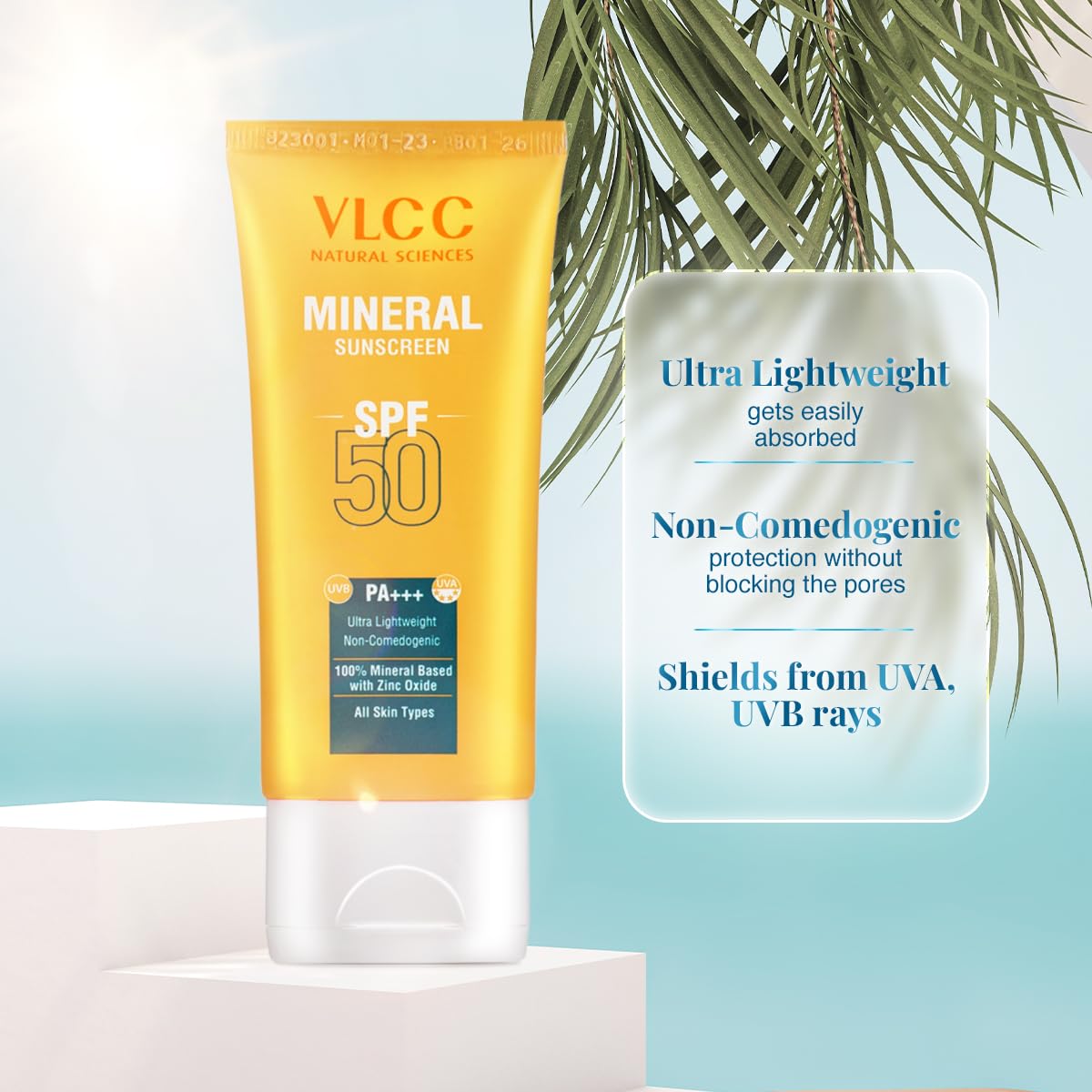 VLCC Mineral Sunscreen SPF 50 PA+++ - 50g – view 4