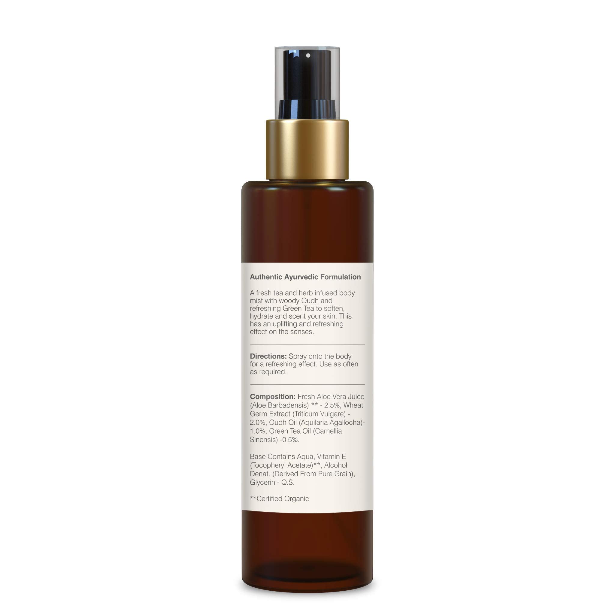 Forest Essentials Body Mist Oudh & Green Tea – view 3