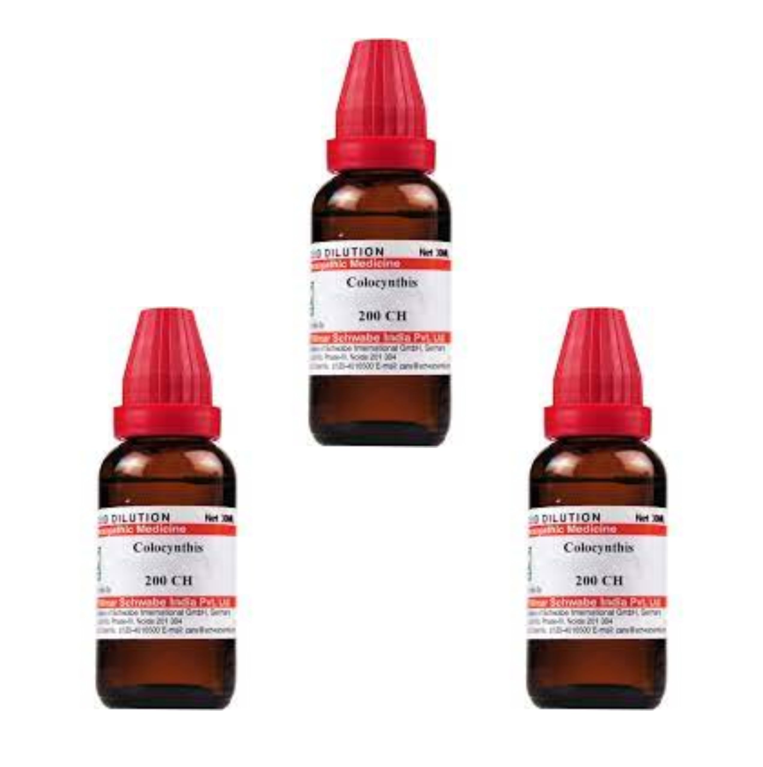 Dr. Willmar Schwabe India Colocynthis 200 CH pack of three