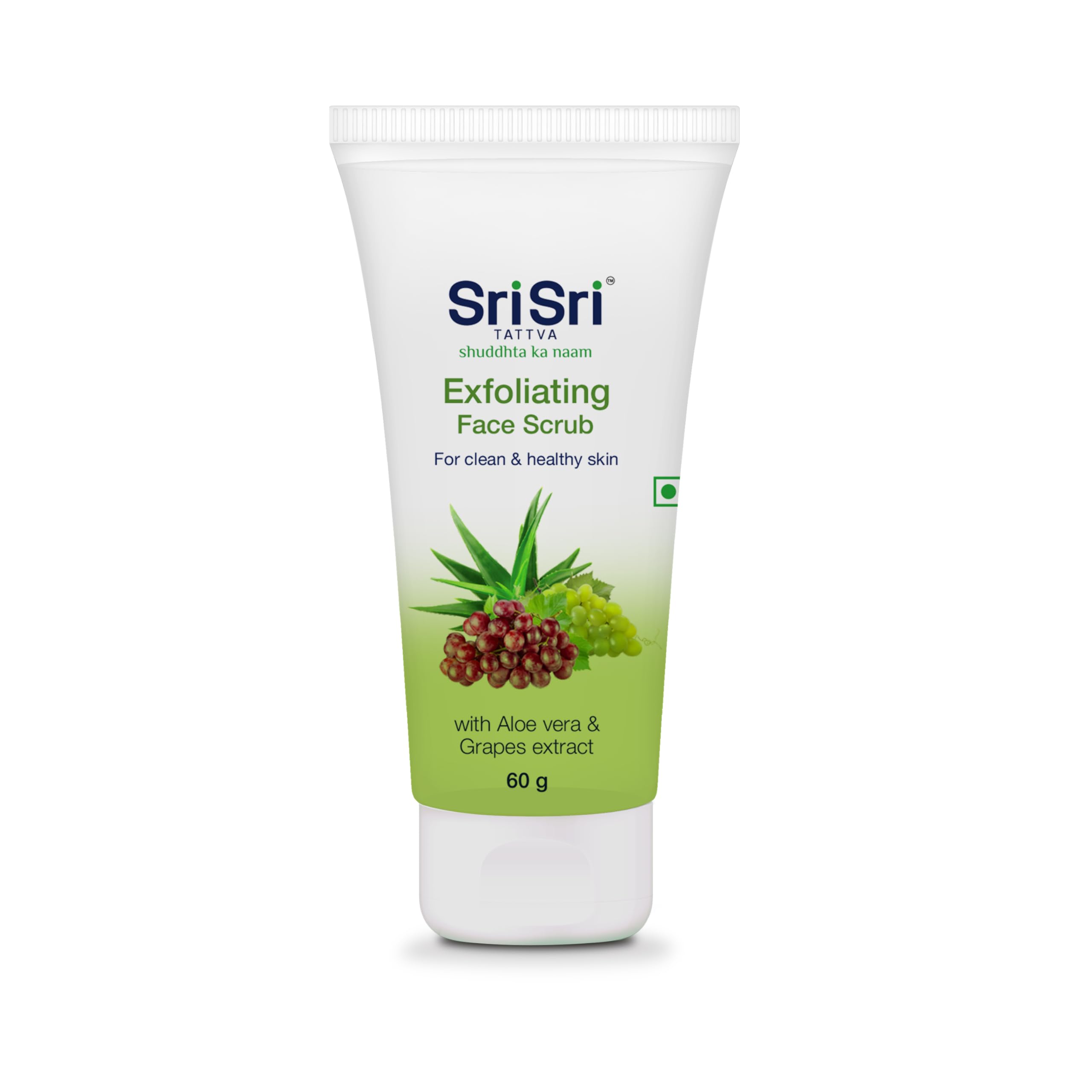 Three-pack Sri Sri Tattva exfoliating face scrub, total 60 g