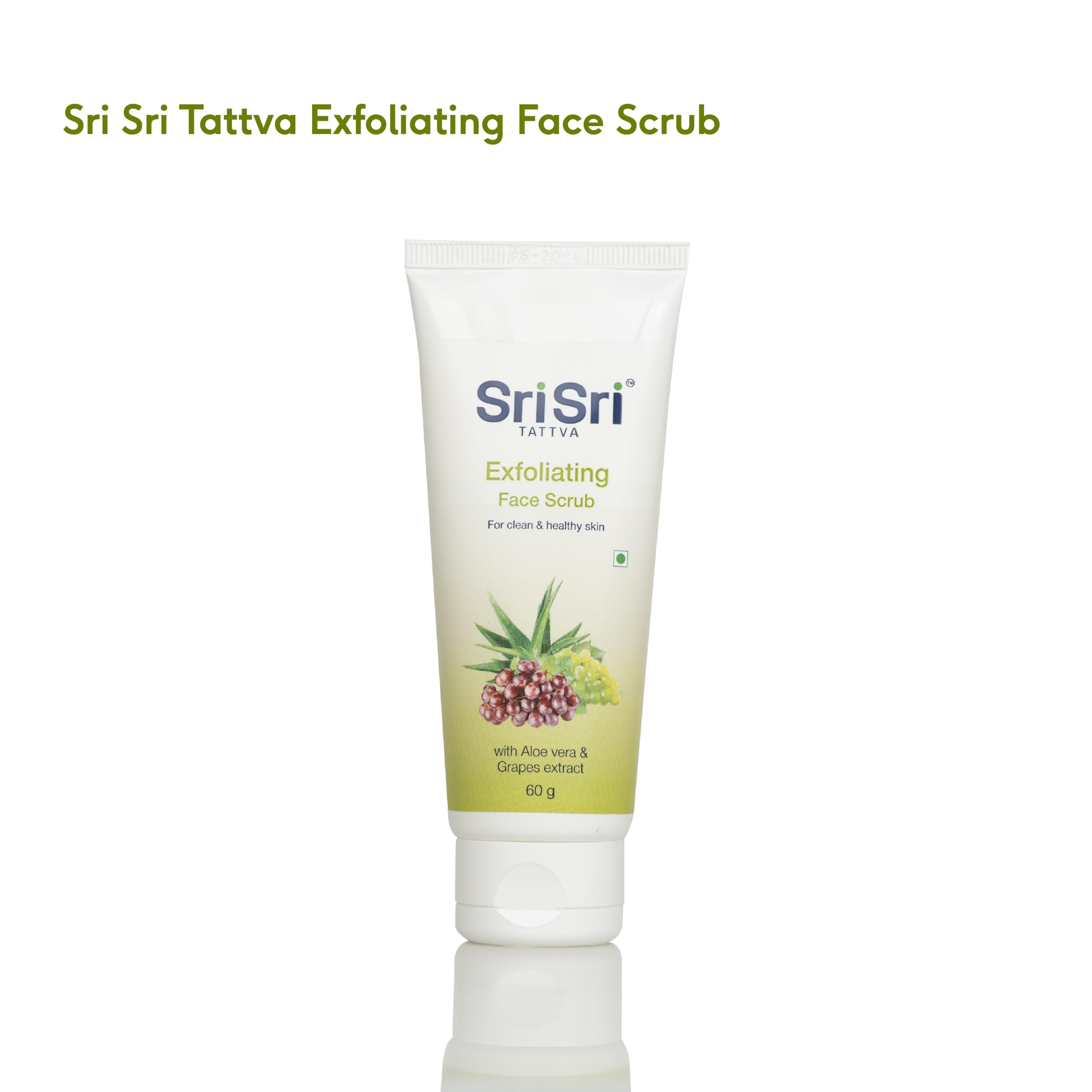 Sri Sri Tattva Exfoliating Face Scrub, 60g (Pack of 3) – view 2
