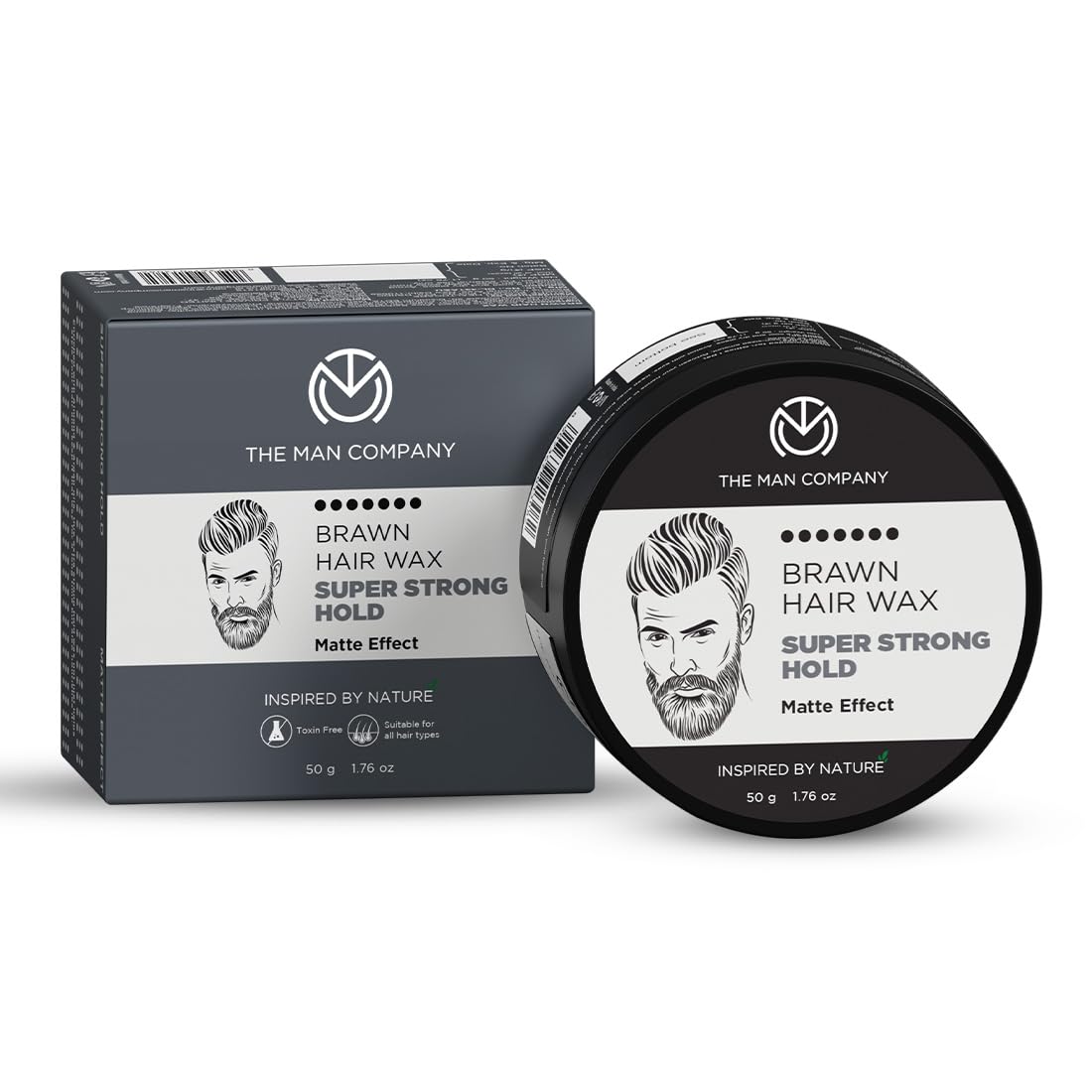The Man Company Brawn Extra Stronghold Hair Wax for Man – view 6