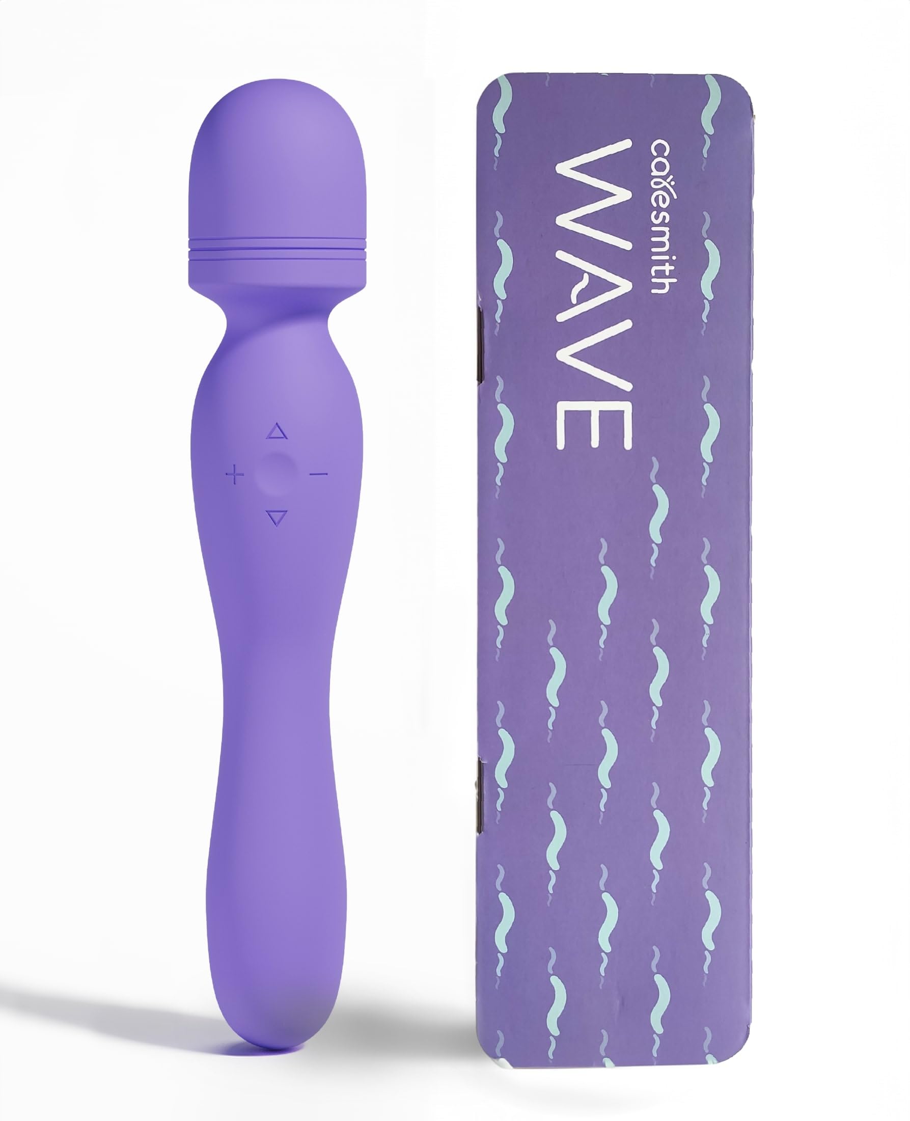 Caresmith Body Wave Massager | Dual Heads | Machine for Pain Relief with 1 Year Warranty | Purple