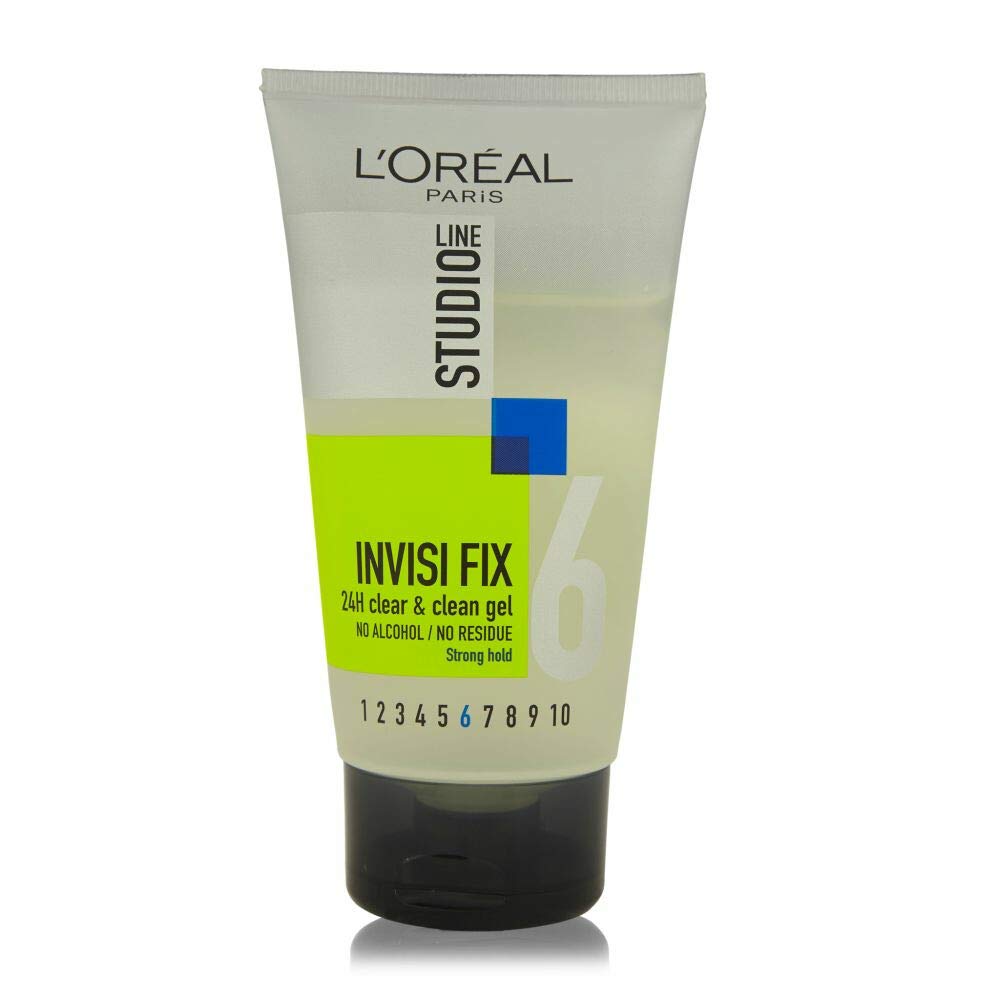 Front view of L'Oreal Paris men's hair gel 150 ml