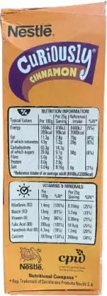 Nestle Curisously Cinnamon Breakfast Cereal Bars With Whole Grain 6 Bars 150g – view 4